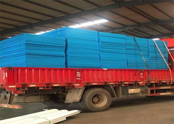 High Rise Building Site Perimeter Safety Screens 0.4mm Plate Thickness