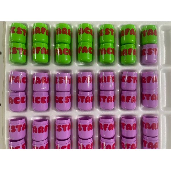 Automatic Two Color Silk Screen Printing Machine For Round Lipstick Bottle