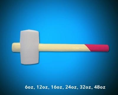 french type rubber mallet, french type white rubber mallet