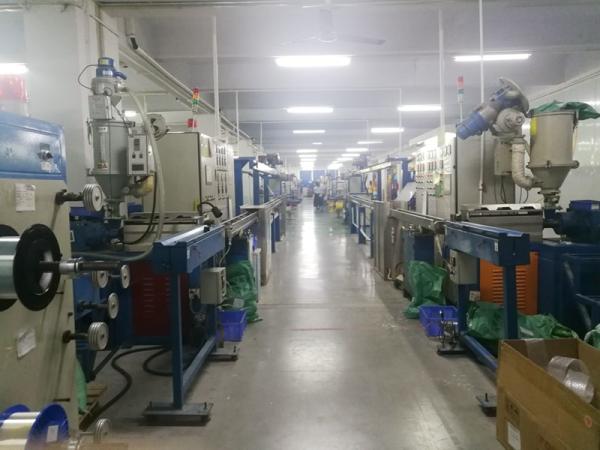 50 Simplex And Duplex Soft Optical Fiber Cable Manufacturing Machinery Production Line