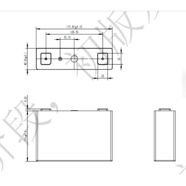 OEM ODM LiFePO4 литиевая батарея 3.2V105AH LiFePO4 Призматическая батарея для литиевых батарей для хранения солнечной энергии