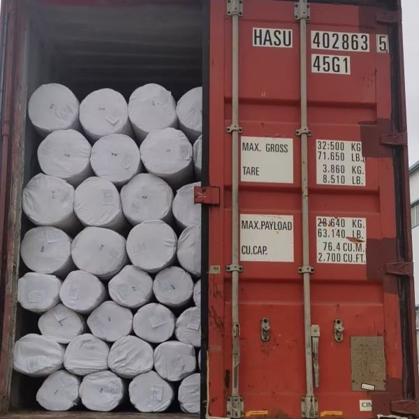 200g 250g Needle Punched Polyester Non Woven Geotextile for Retaining Wall Drainage