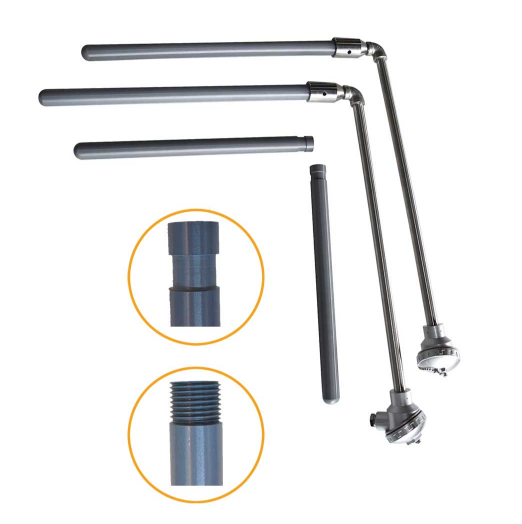High-Temperature Resistant Silicon Nitride Ceramic Heater Protection Tube with Corrosion and Thermal Shock Resistance