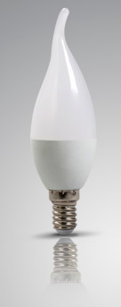 LED C37 5w E14/27 dimmable plastic cover aluminum High-grade interior decoration bedroom chandelier energy saving candle