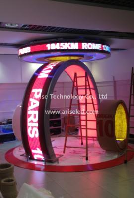 Flexible LED displays/Soft LED Displays：P6/P8/P10/P16/P20