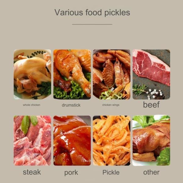 Food Processing Machine Fully Automatic Meat Marinate Machine for Sustainable Marination