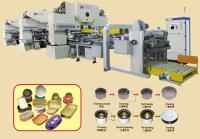 Linha de produção automática de 2 peças com punção e alimentação