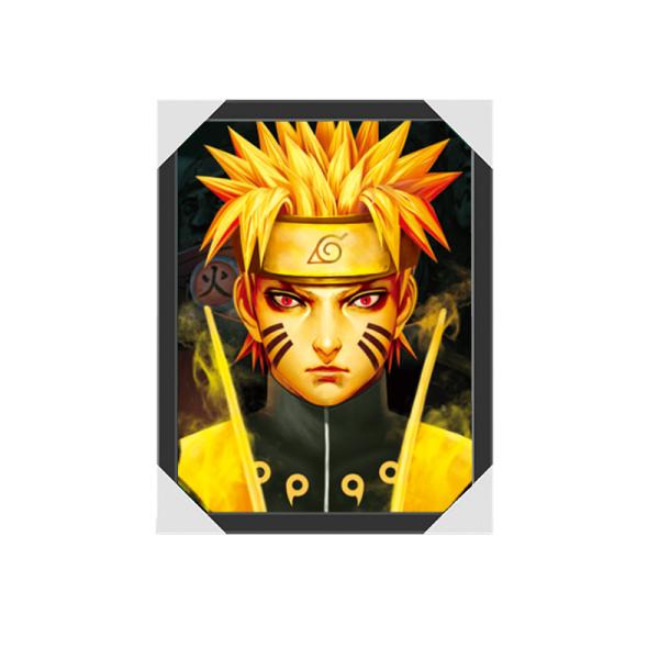 Naruto Anime Design 3D Picture Frame Lenticular Pictures For Home Decoration