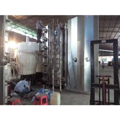 Tamanho da câmara da eficiência elevada máquina de revestimento de aço inoxidável do vácuo da placa PVD da folha da mobília do grande