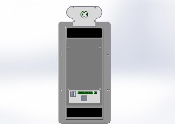 Customized Entrance Software 8 Inch Android Wall/Desktop Mount Facial Identification Panel PC