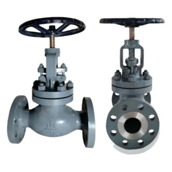Etrany ANSI Cast Steel Flange Globe Valve Manual Stop Valve 1 Year Warranty 150-900LB for Water Oil Gas