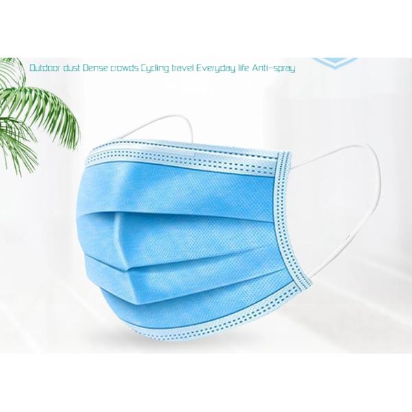 3ply Disposable non woven printing mouth-muffle face mask with round earloop,Anti Virus Surgical Mask 3 Ply Medical Indo