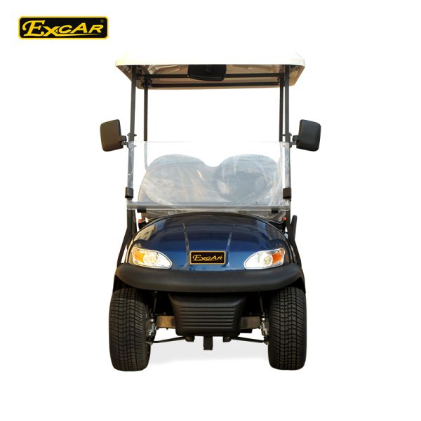3.7kw Motor 4 seater Electric Golf Carts ISO Approved With Aluminium Framework