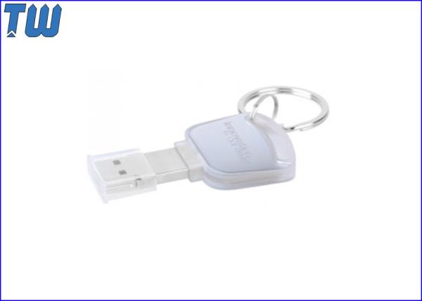 Light on Logo Plastic Key USB 128GB USB Drives Memory Storage Disk
