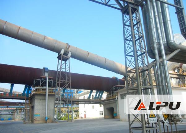 Model 2.5×50 Low Heat Consumption Dolomite Rotating Kiln With High Productivity