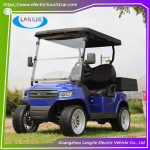 48 Volt Club Car Electric Cargo Car 2 Seats AC Motor Electric Food Cart For