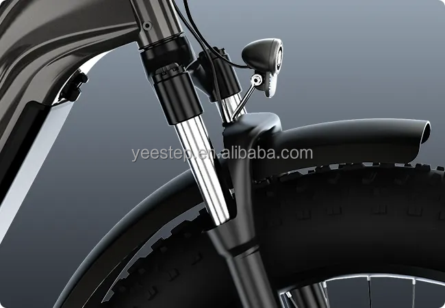 Electric Folding Bike 48V 750W 20x4.0 Fat Tire E-bike Lockable Suspension Urban Foldable Bicycle