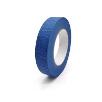 Prix ​​de gros ruban de papier crêpe bleu sans résidus de caoutchouc simple face
