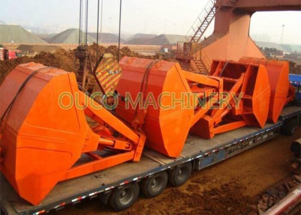 Custom Design Two Ropes Mechanical Grab Bucket Port Grapple Crane Part