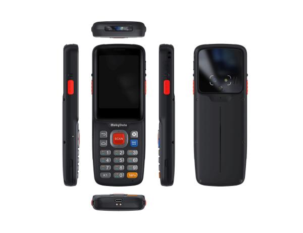 M52, 2.8inch QVGA LCD，Keyboard&Touch ,Android 9, PDA ,MT8766, 2GB+16GB, WWAN, WLAN, BT, GPS, E3200LE Scan engine(Datalogic Decoding license) Barcode Scanner for Warehouse&Maunufacturer