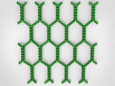 PVC клеток сетки подпорной стенки 80X100mm покрыл корзину Gabion для предохранения от наклона