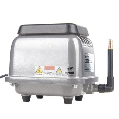 0.012MPa Aquarium Air Pump Dual Outlet With Accessories For Up To 60 Gallon Tank 64W