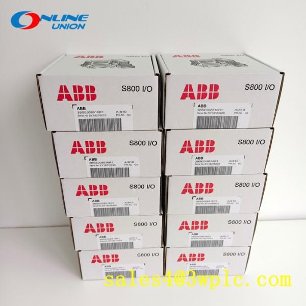 3BSE008516R1 ABB AI810 Analog Input 8 ch industrial communication module