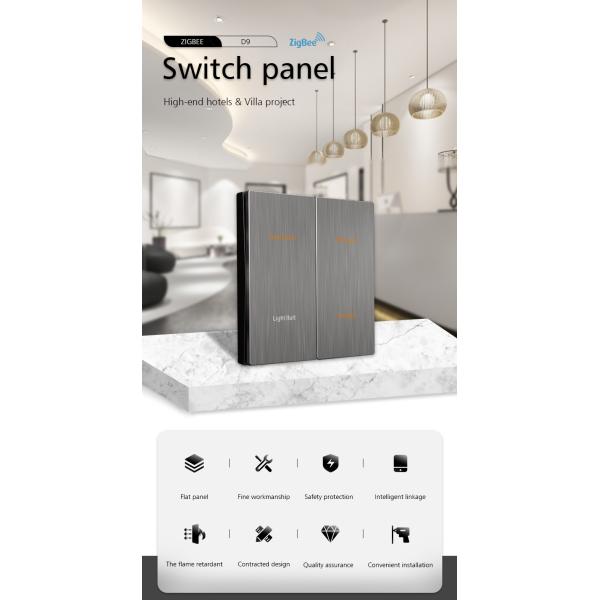 Laffey Home Assistant Zigbee Switch Press Button Multi Color Panel