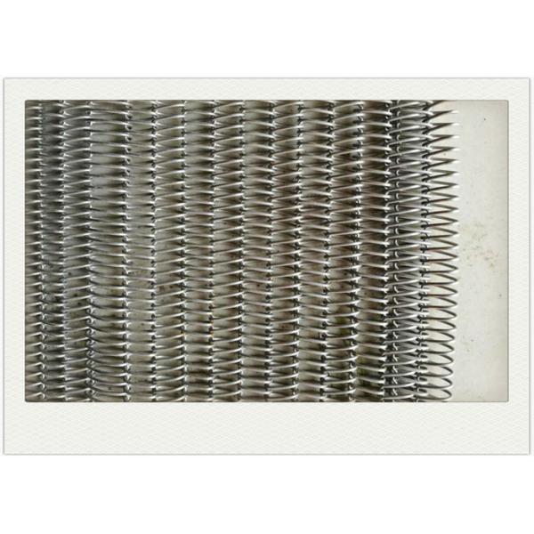 Stainless Steel Mesh Conveyor Belt With Chain High Temperature Resistant