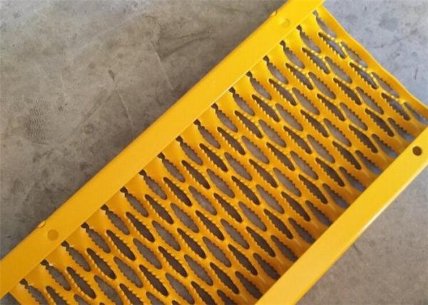 Suporte galvanizado 0.12MM de alumínio do aperto do furo de boca do crocodilo