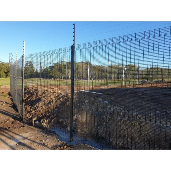 Anti Cut Heavy Duty 358 Rigid Mesh Anti Climb Fencing For School Security