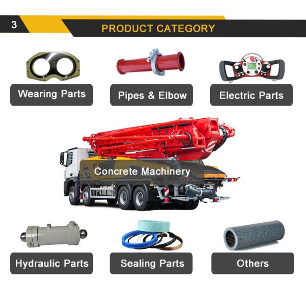 Использованный 42 метрам привел машину Sany конкретного насоса Putzmeister тележки небольшую