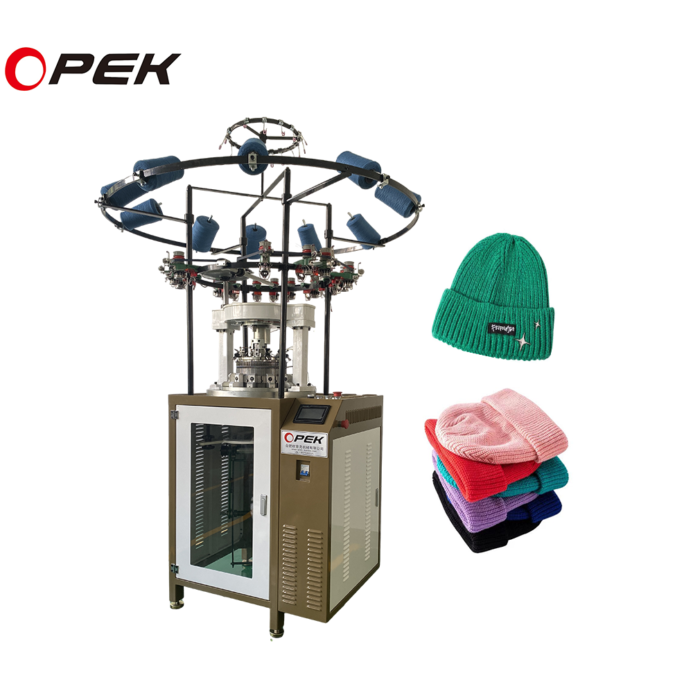 Multi functional Waffle Stitch Rib Hats Knitting Machine for Quick and Easy Operation