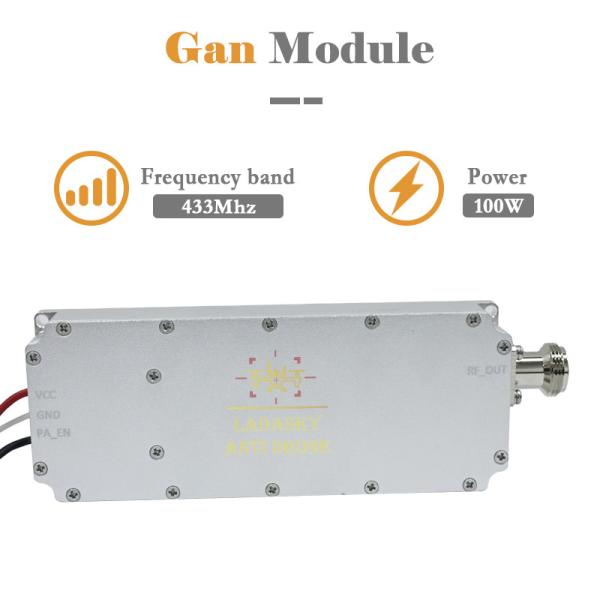 400-500mhz 100W Frequência GaN Anti-Módulo para Autel Anti Drone System