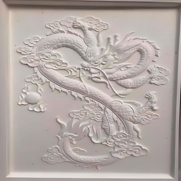 High Density EPS Foam Relief For Architecture Decoration Custom European Relief