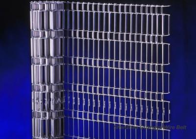 Various Edge Flex Conveyor Belt , Stainless Steel Flat Wire Conveyor Belt