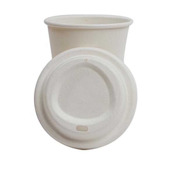 Gobelet à café jetable biodégradable personnalisé en papier, gobelet à café en papier simple et double avec couvercle
