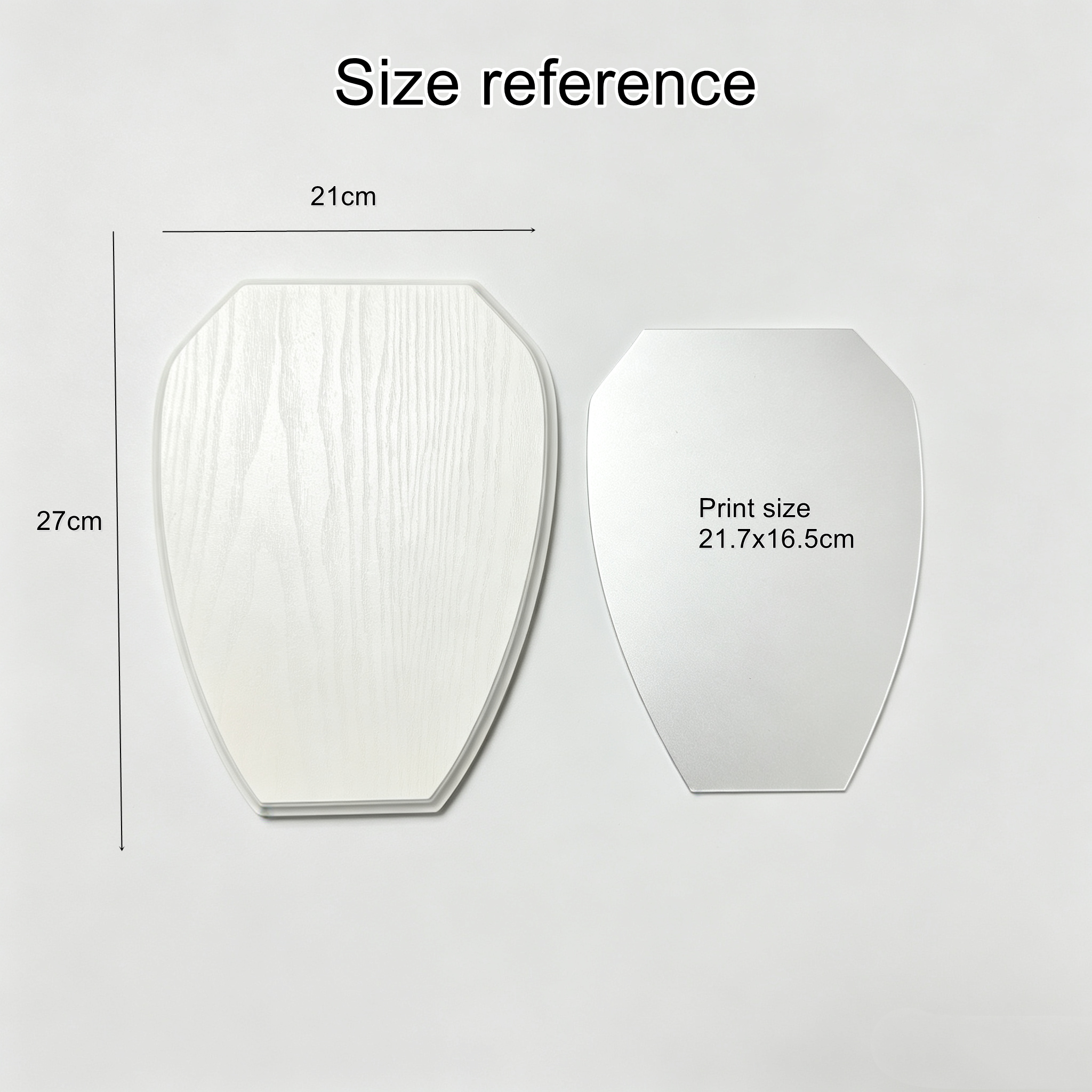 ZELOYAUT Multi Styles Sublimation Wood Medal Blanks, Wood Trophy Blanks for Printing MDF Award Frame Crafts&Gifts Custom