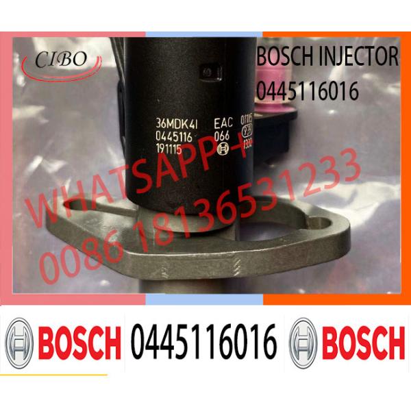 injecteur 0445116017 0445116018 338002F000 pour l'injecteur commun À ROUES MOTRICES 0445116017 de rail de Kia Carnival Sorento D4HB VOL 044511