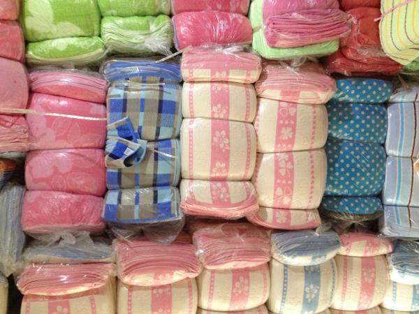 75*33cm(30''*13'') 100g Wholesale Inventory 100% Cotton Cheap Towel Face Towel Hand Towel