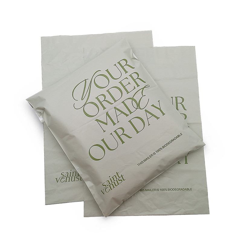 Matte Black Custom 100% Biodegradable Compostable for Poly Mailer for Clothing and Fur Shipping for Shoes and Other Articles