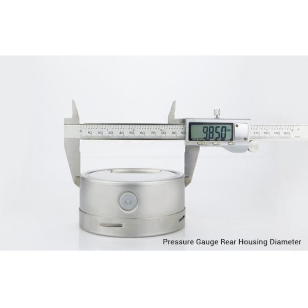 Customized Stainless Steel Pressure Gauge for OEM Mpa Scale LPG 100mm Pressure Test Gauge