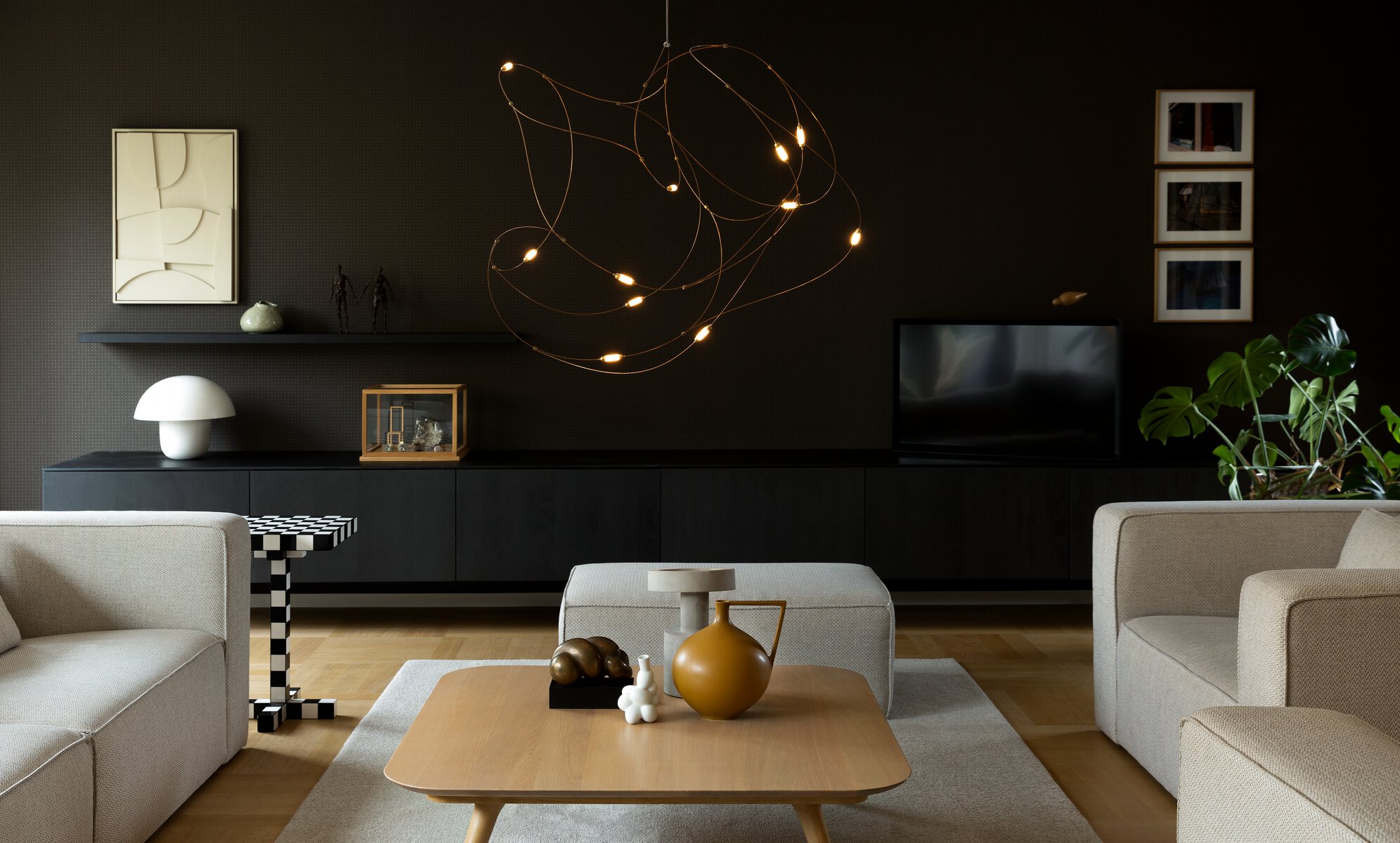 Flock of Light-Flock of Light Suspension Lamp(WH-AP-366)