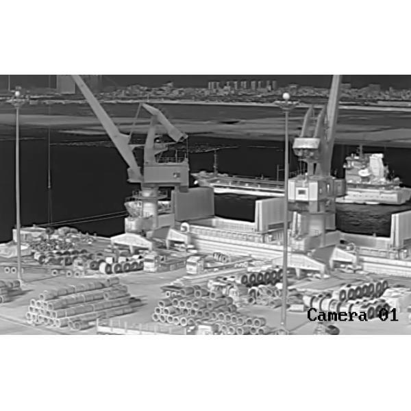 Railway Surveillance Affordable Thermal Imaging Camera With Optical Zoom Lens