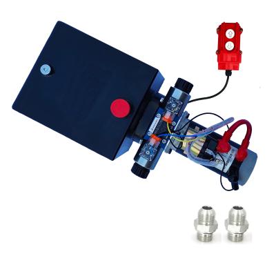 2200PSI 12 Volt Hydraulic Power Unit For Dump Trailer Car Lifting Platform