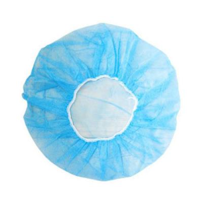 Non Woven Surgical Clip Cap Disposable Surgical Head Cap With Ties