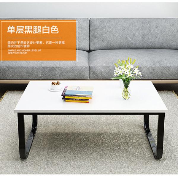 Contemporary Glass Living Room Center Table Modern Style Simple Design Folded NO