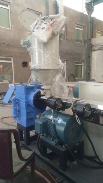 PP PE Plastic Pipe Production Line , PE Carbon Spiral Reinforcing Tube Extruder Making Machinery