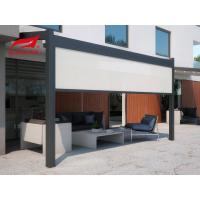 10' × 13' miradouro Louvered exterior de alumínio do pátio do jardim da plataforma do caramanchão com telhado ajustável