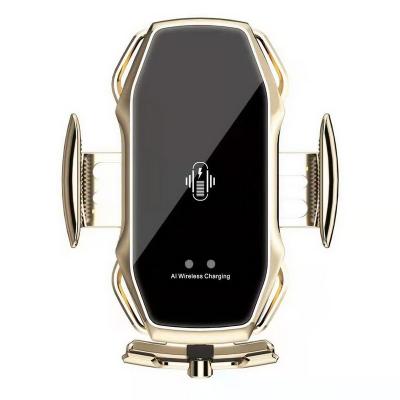 QI Certified New Item  10W Automatic Car Wireless Charger For Mobile Phone